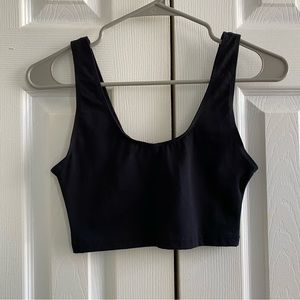 Los Angeles Apparel Cotton Spandex Tank Crop Top